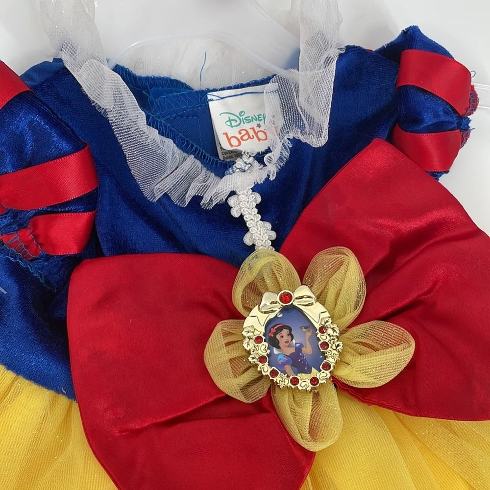 DISNEY Infant Snow White Costume Size 6-12Months